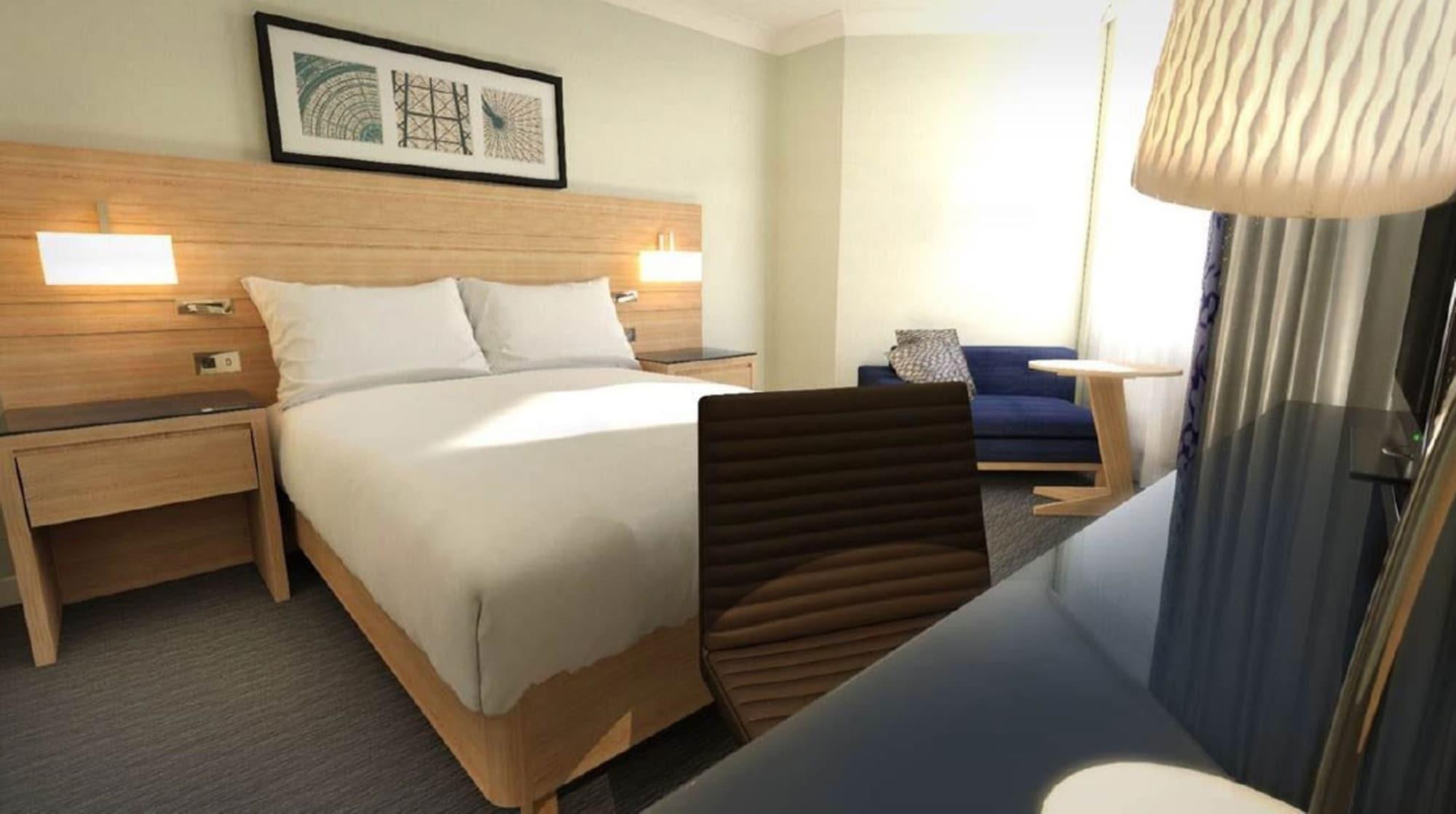 Grand Hotel Blackpool Exteriér fotografie A room at the Hilton London Heathrow