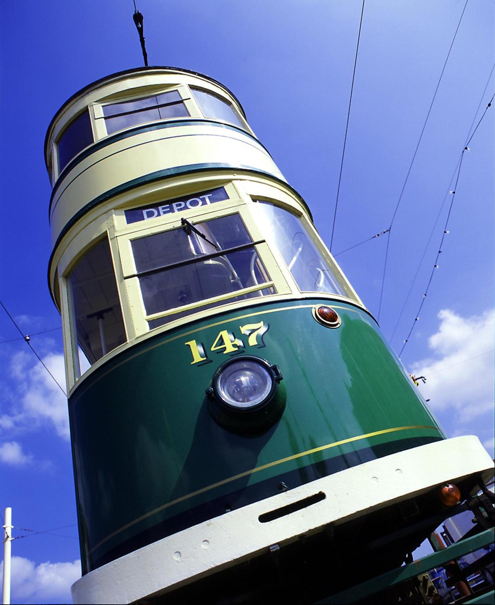 Grand Hotel Blackpool Exteriér fotografie Tram number 147